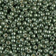 Miyuki rocailles Perlen 8/0 - Duracoat galvanized sea green 8-4215